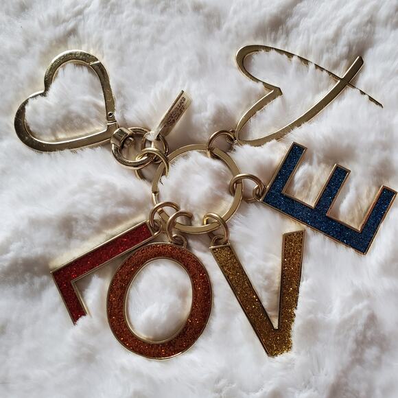 Victoria's Secret "Love" Charm Keychain - Picture 3 of 4